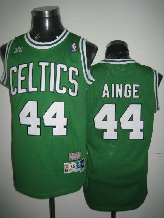  NBA Boston Celtics 44 Danny Ainge Road Green Throwback Jersey